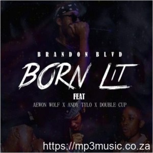 Brandon BLVD ft Aewon Wolf, Andy Tylo & Double Cup – Born Lit - Mp3Music