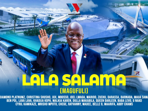 AUDIO Diamond Ft Tanzania All Stars - Lala Salama Magufuli MP3 DOWNLOAD