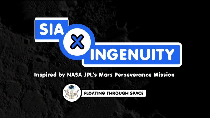 Sia x Ingenuity Floating Through Space MP3 DOWNLOAD