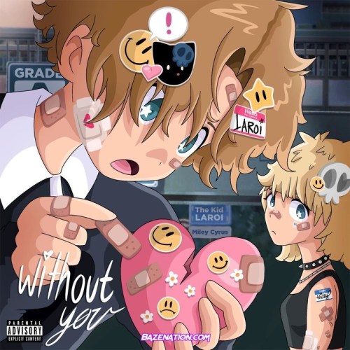 The Kid Laroi - Without You (Remix) (feat. Miley Cyrus) Mp3 Download