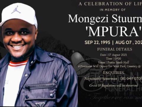 Watch The Final Funeral Service Of Mongezi ‘Mpura’ Stuurman